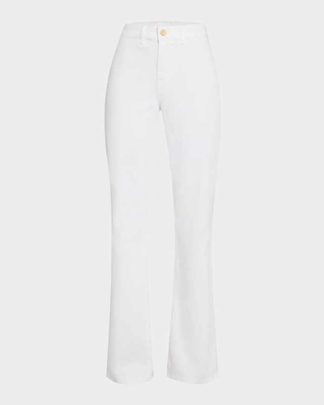 Maya High-Rise Straight-Leg Pants